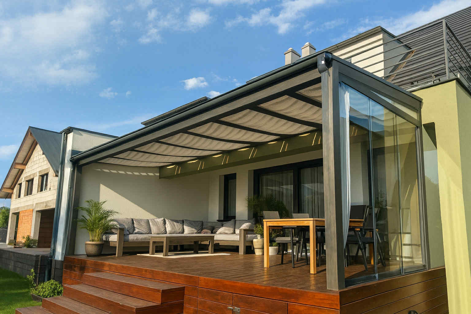 Taras zadaszony WOODMAX