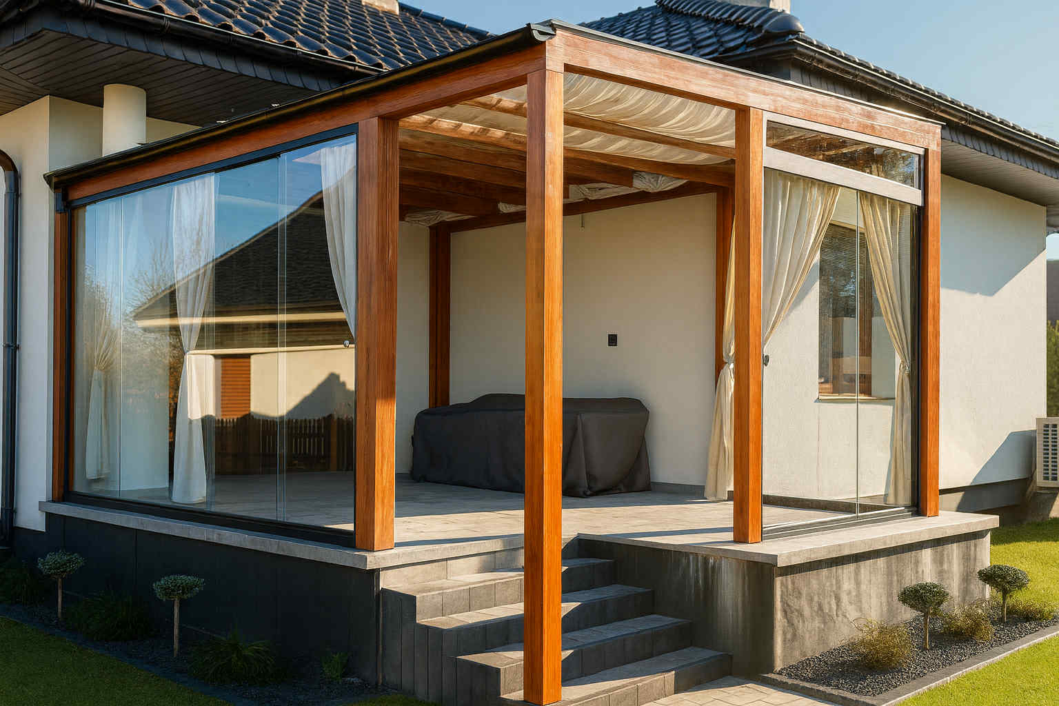 Ogród zimowy WOODMAX